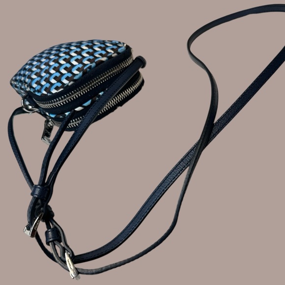 Prada Mini Messenger Tessuto Nylon Blue - Picture 5 of 12